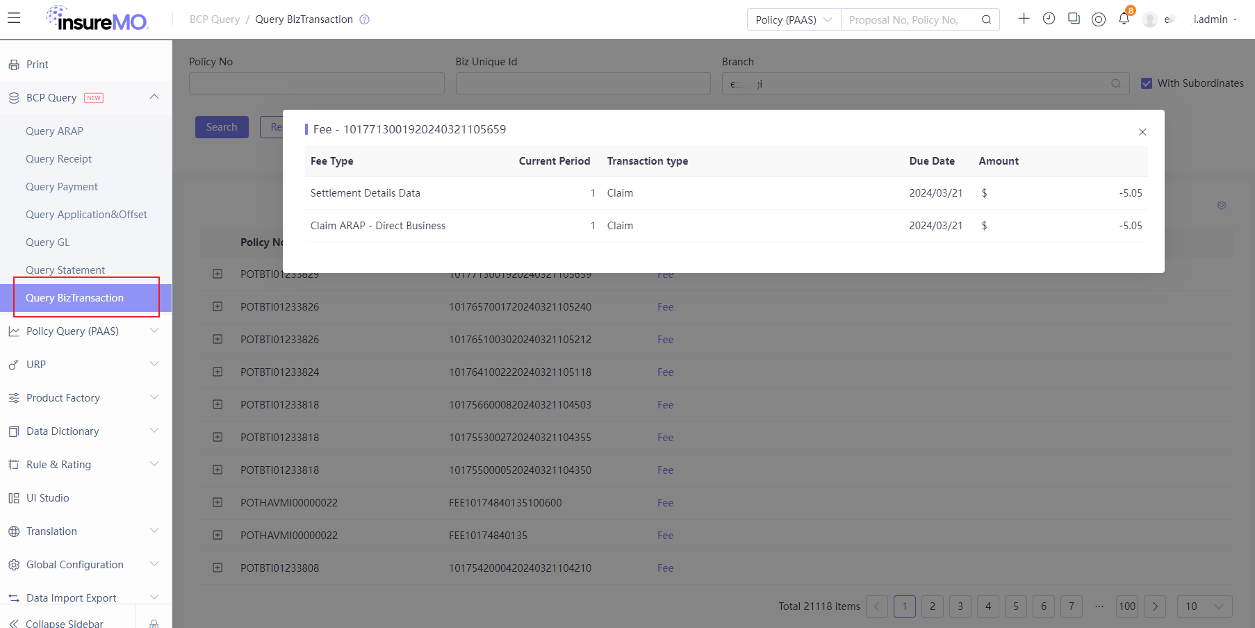 bcp_query_biztransaction