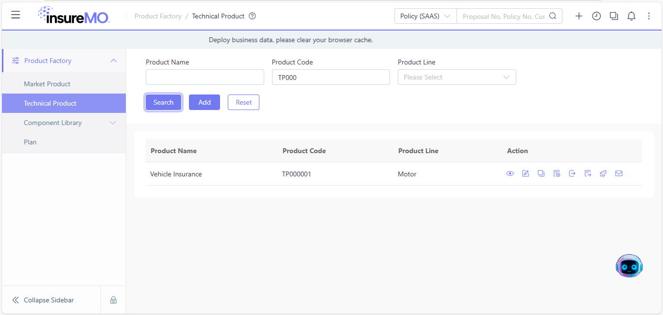 Technical Product Result