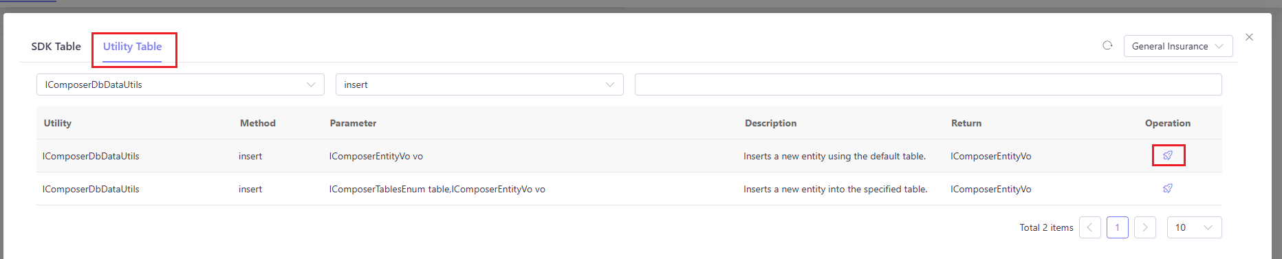 Utility Query Steps