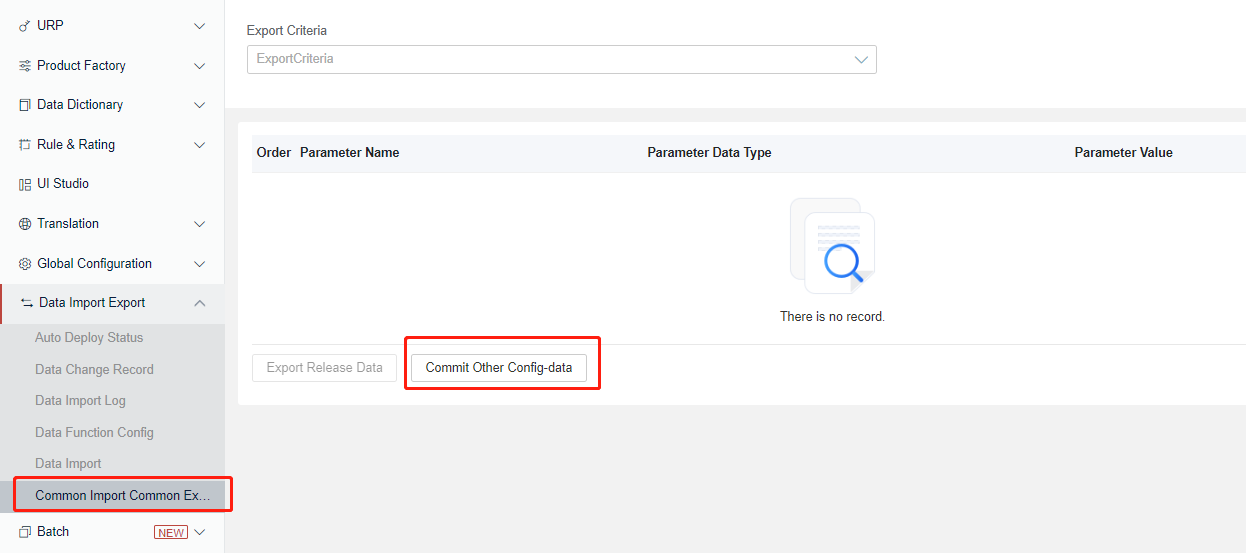 Common Import Export